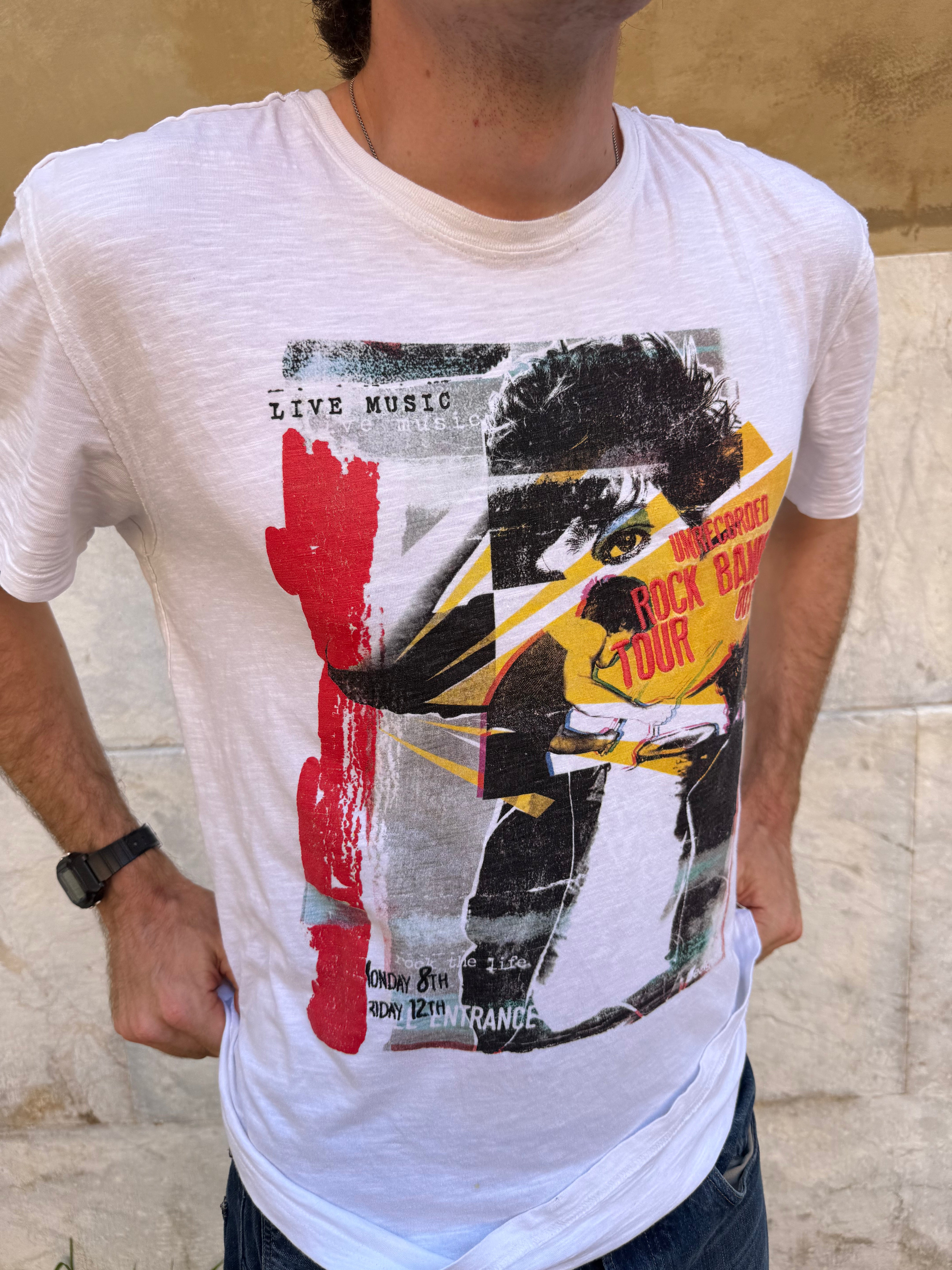 DESIGUAL printed T-SHIRT 2010