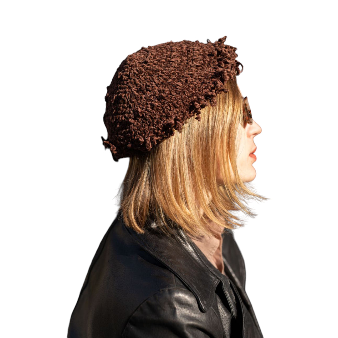 Chenille hat