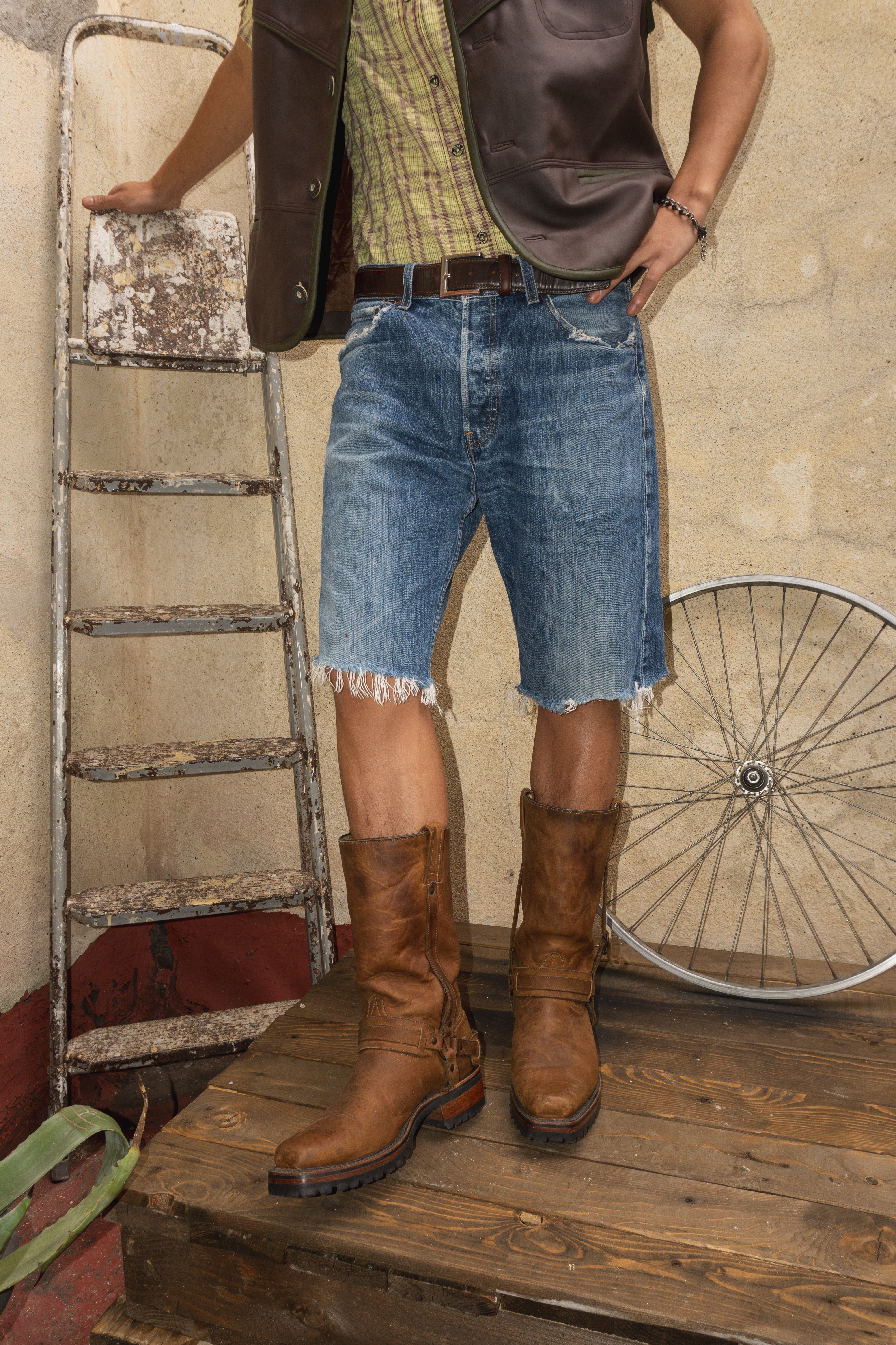 Levi's 501 shorts jeans blu