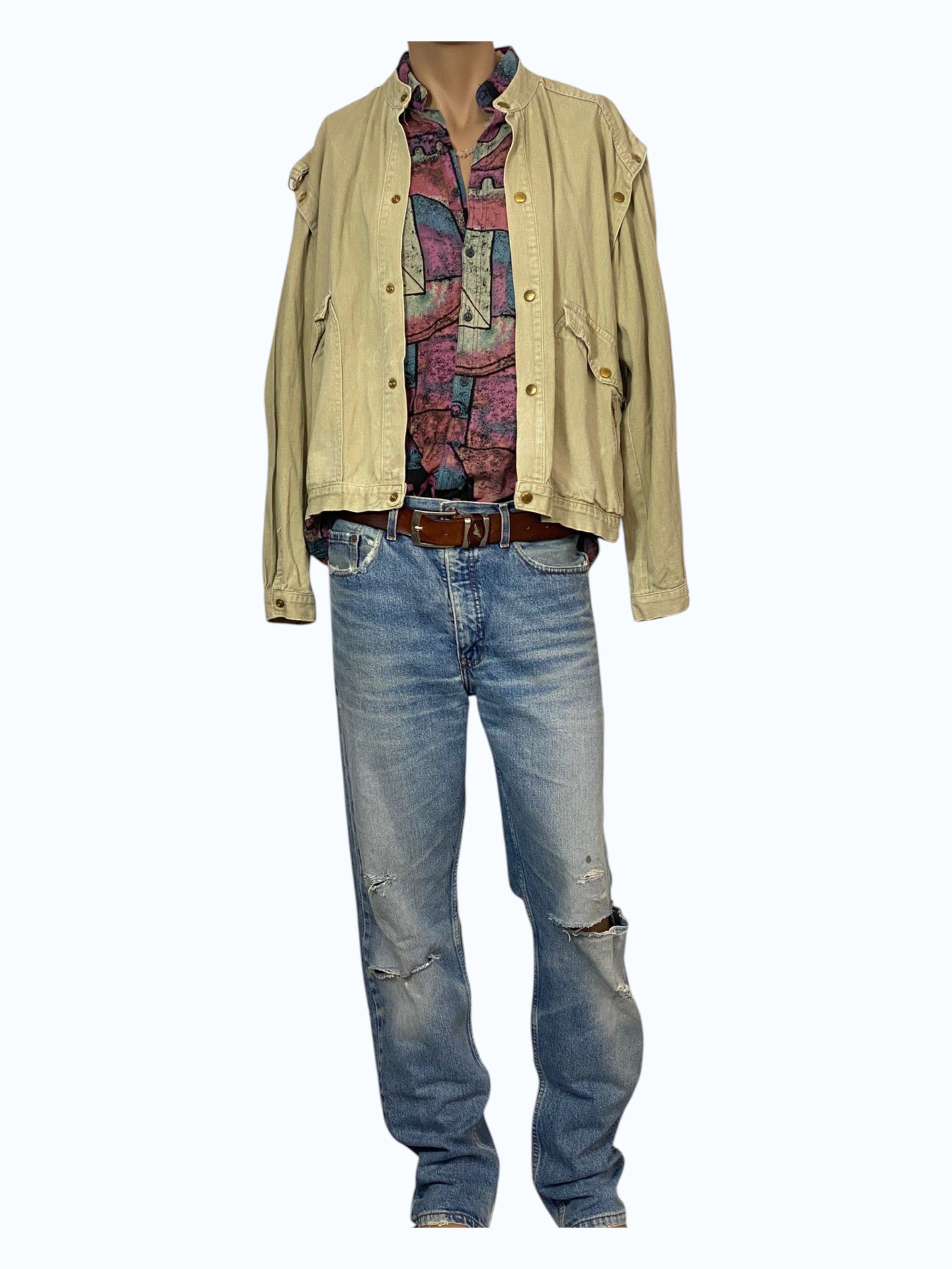 giacca uomo primaverile smanicabile