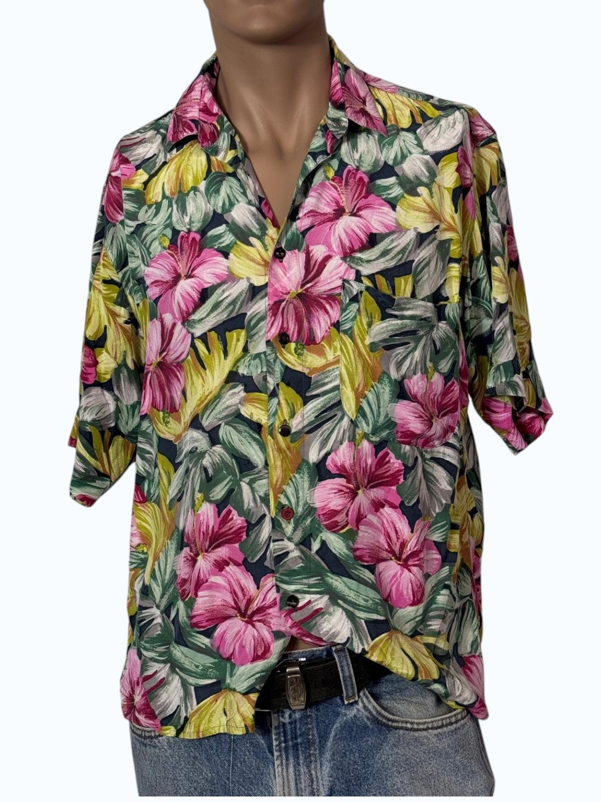 camicia crazy a maniche corte uomo
