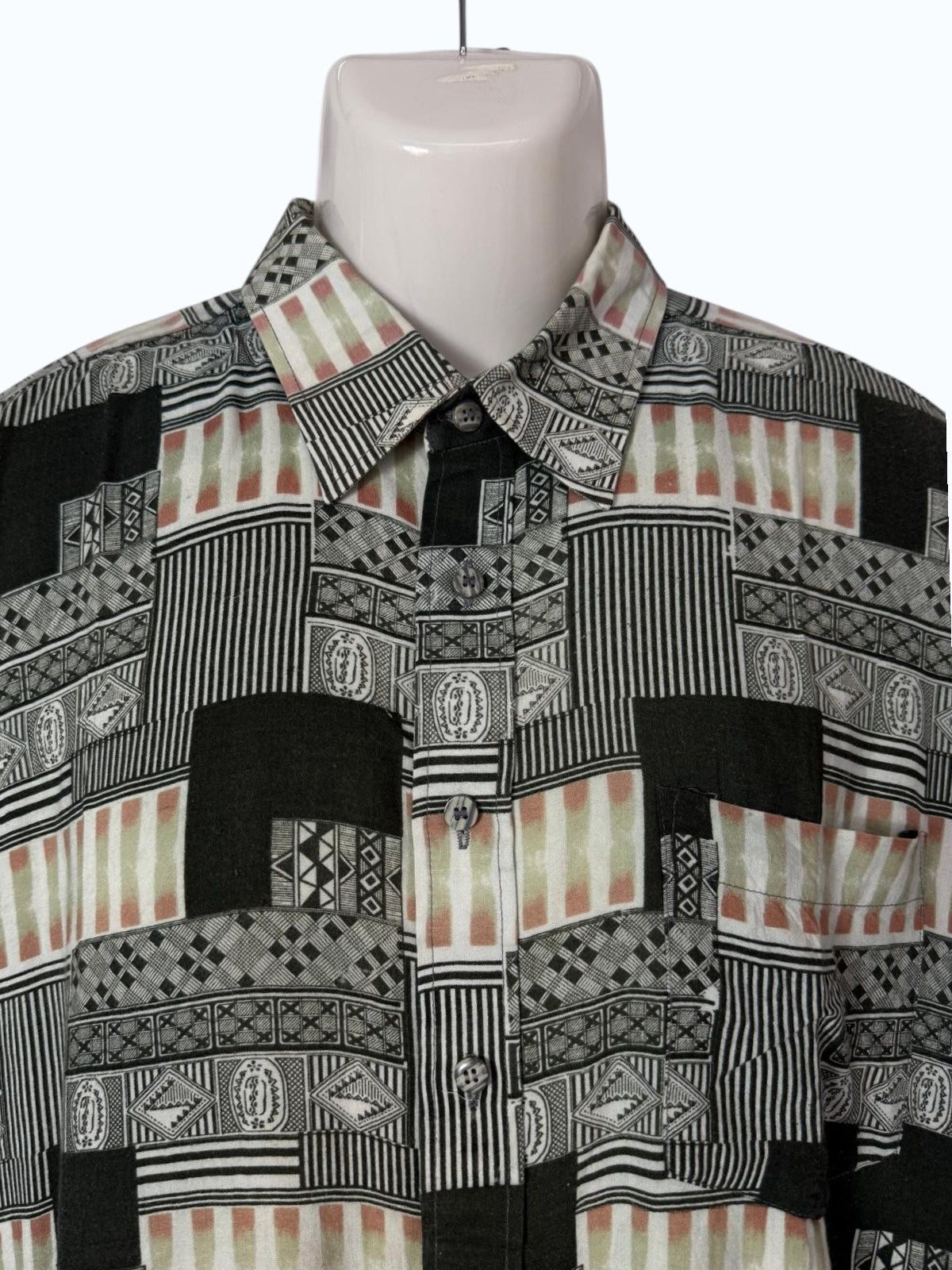 camicia crazy uomo a maniche corte
