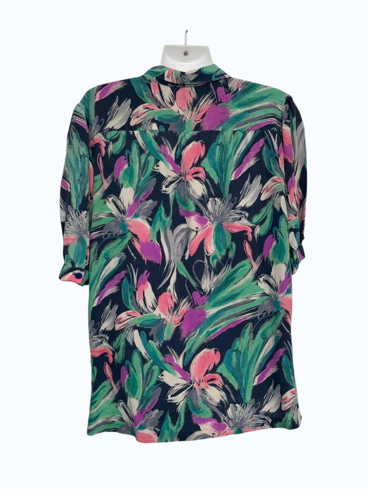 camicia crazy a maniche corte donna