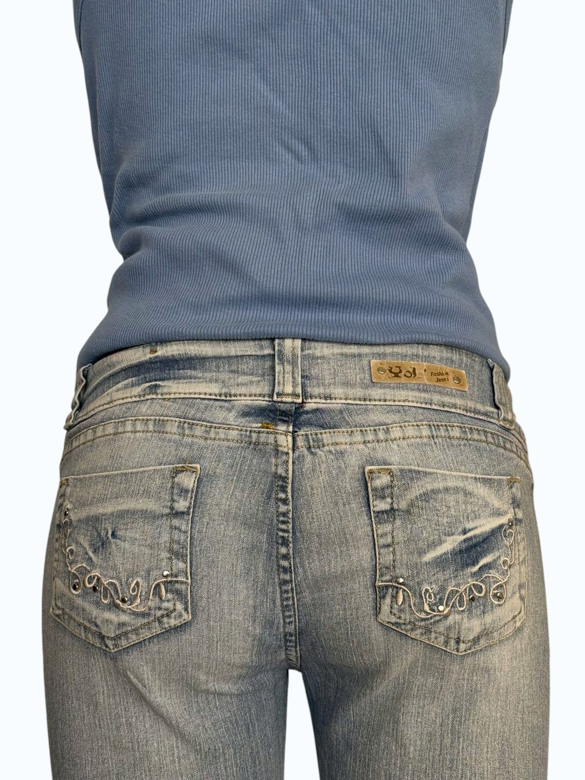 jeans a 3/4 anni 2000