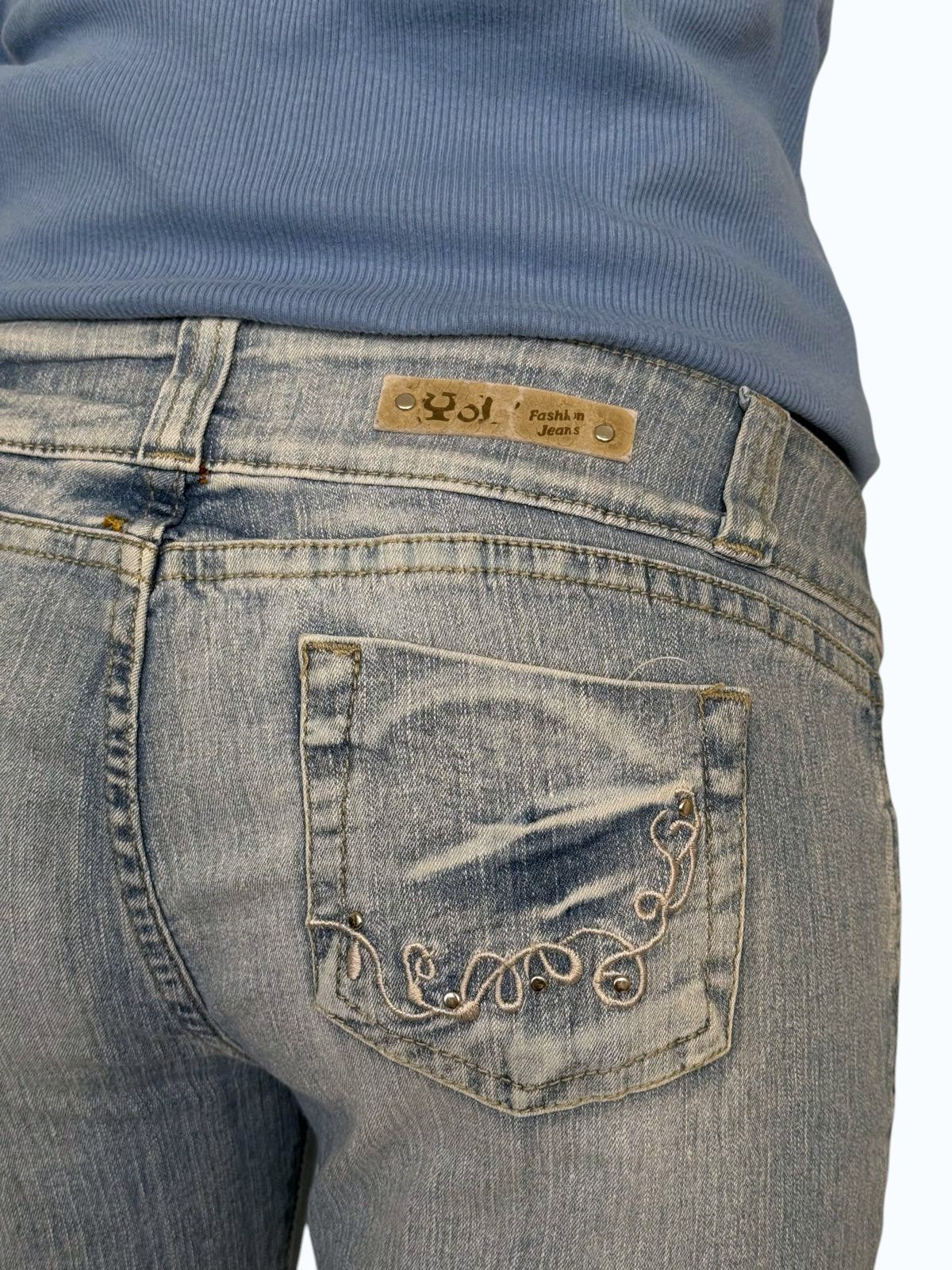 jeans a 3/4 anni 2000