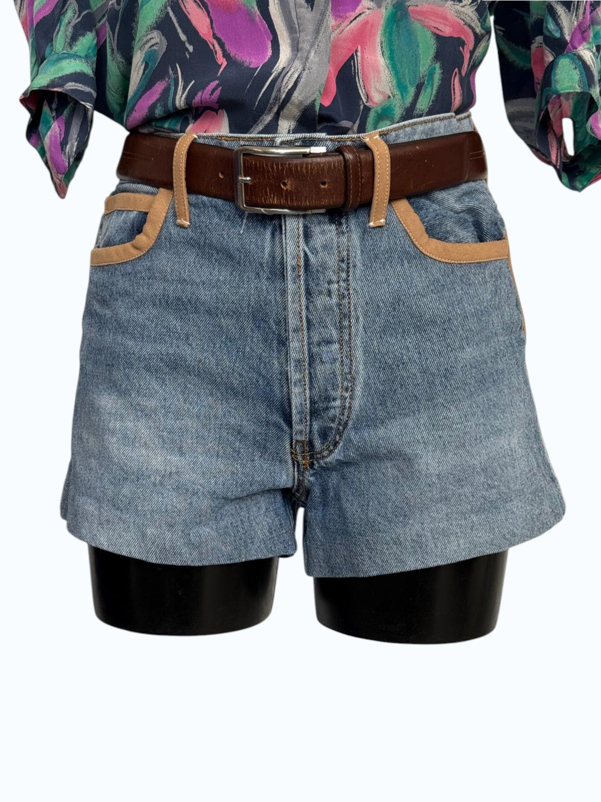 shorts jeans Miu Miu