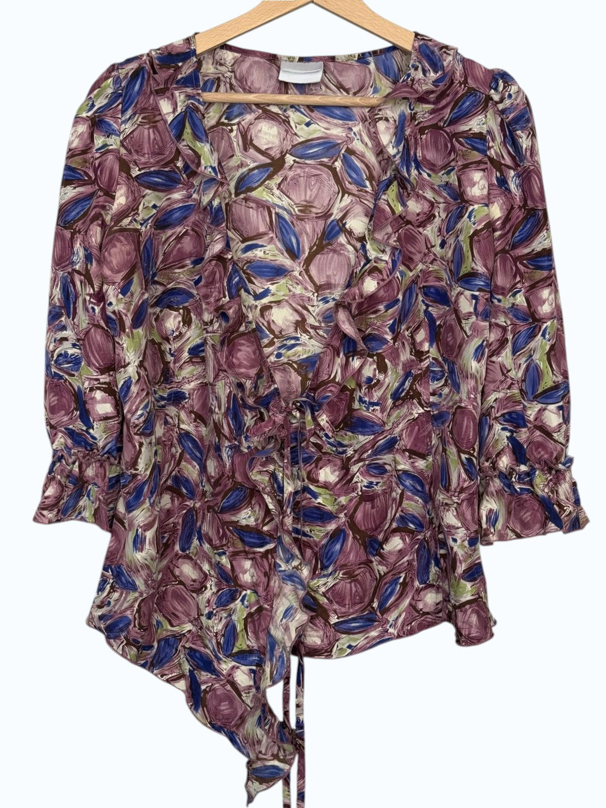 blusa leggera in fantasia
