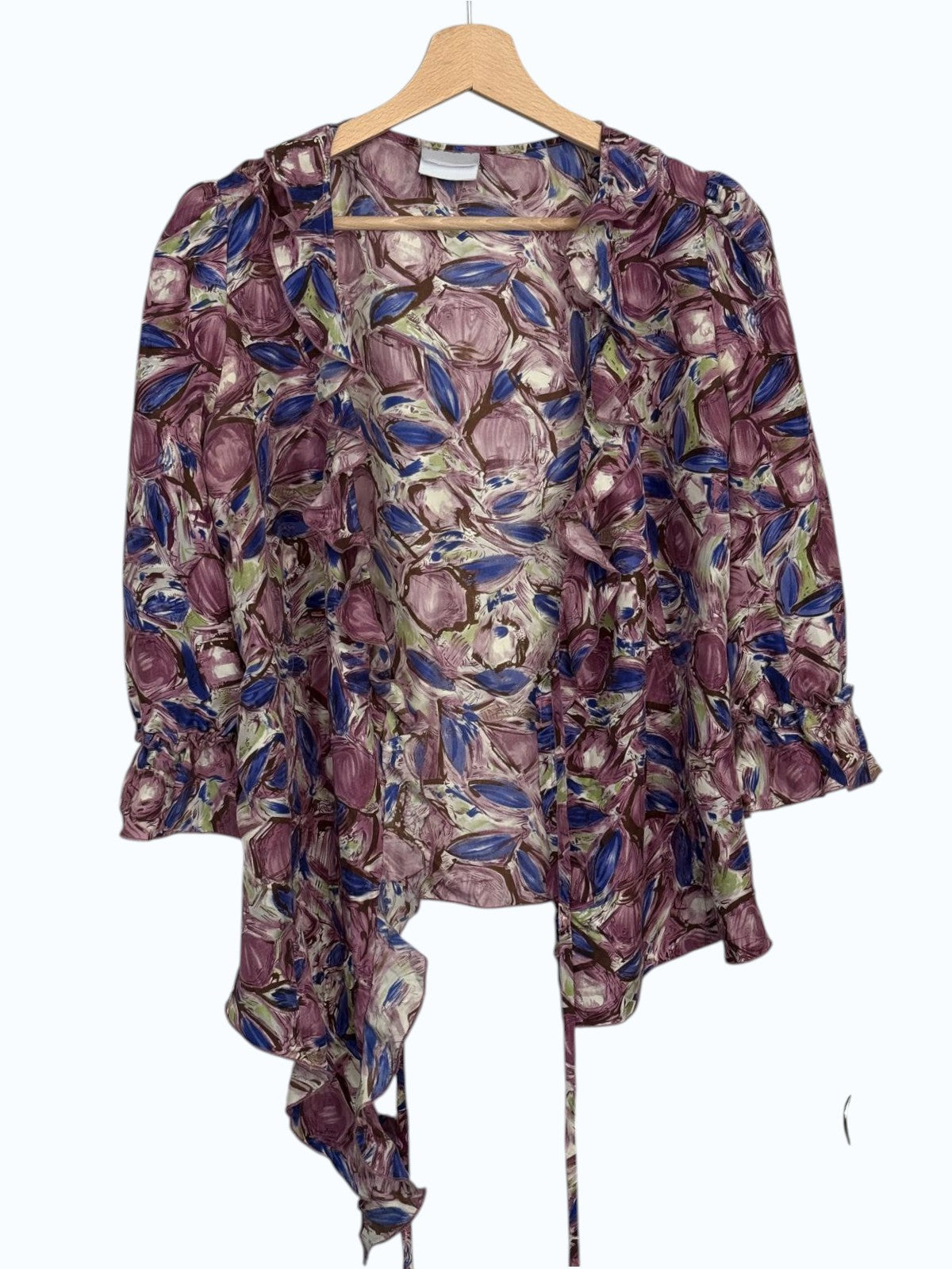 blusa leggera in fantasia