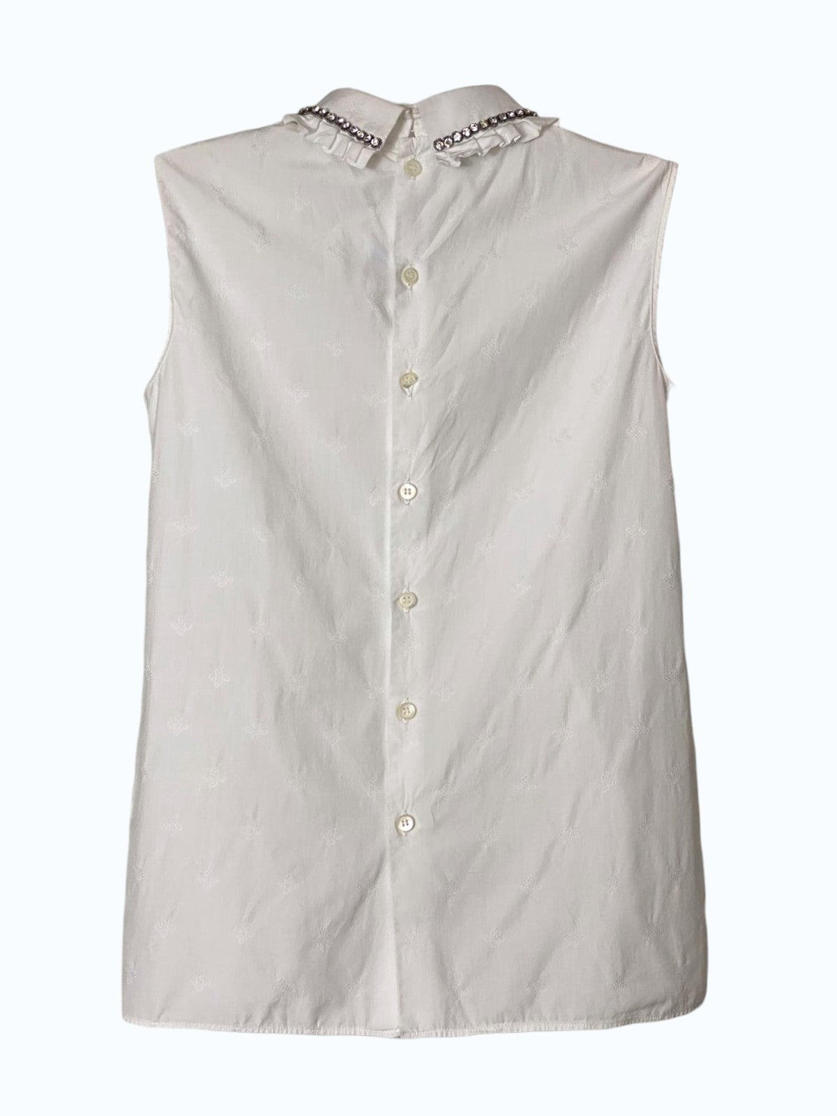 camicia senza maniche MiuMiu