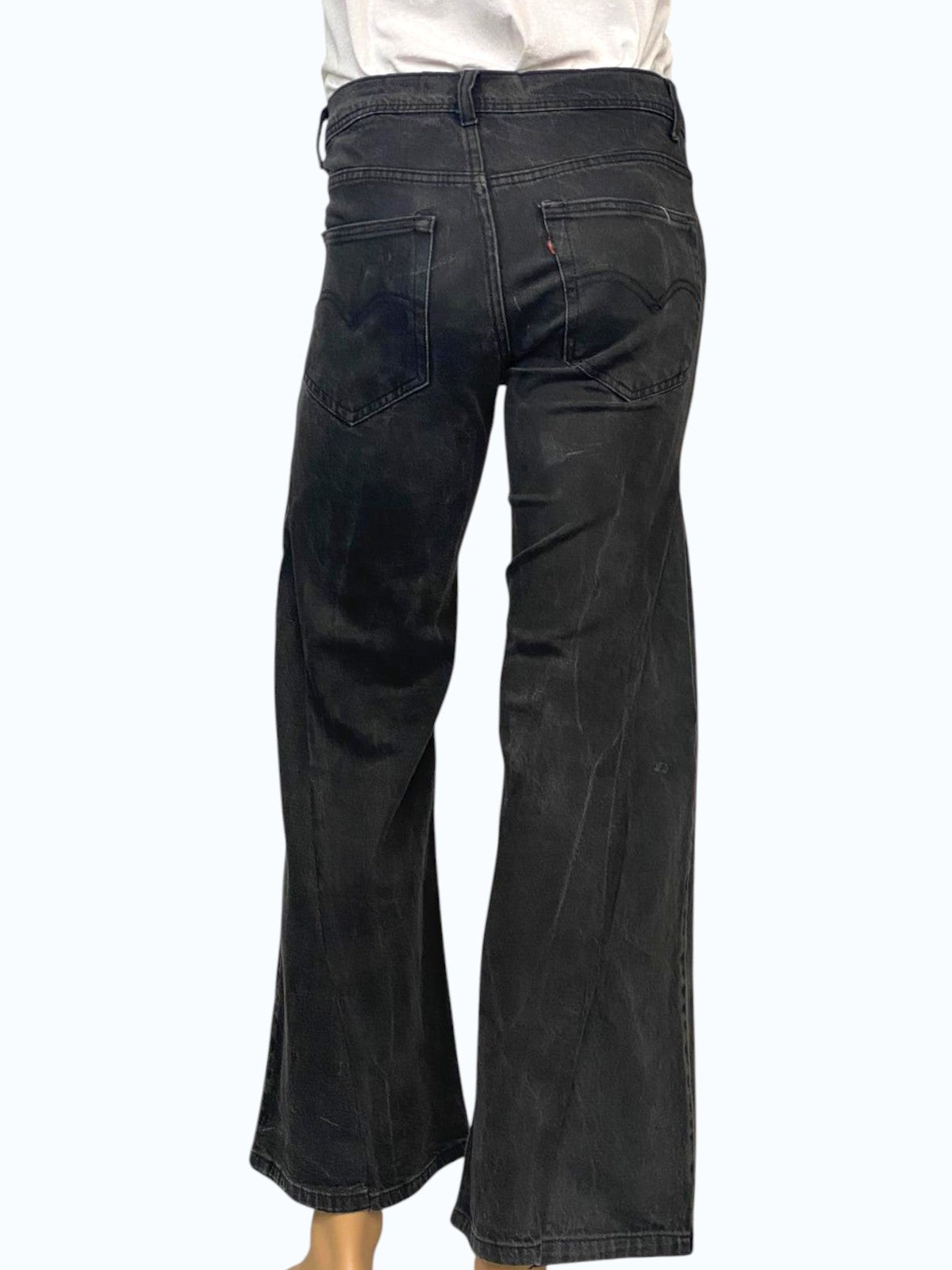 jeans neri reworked