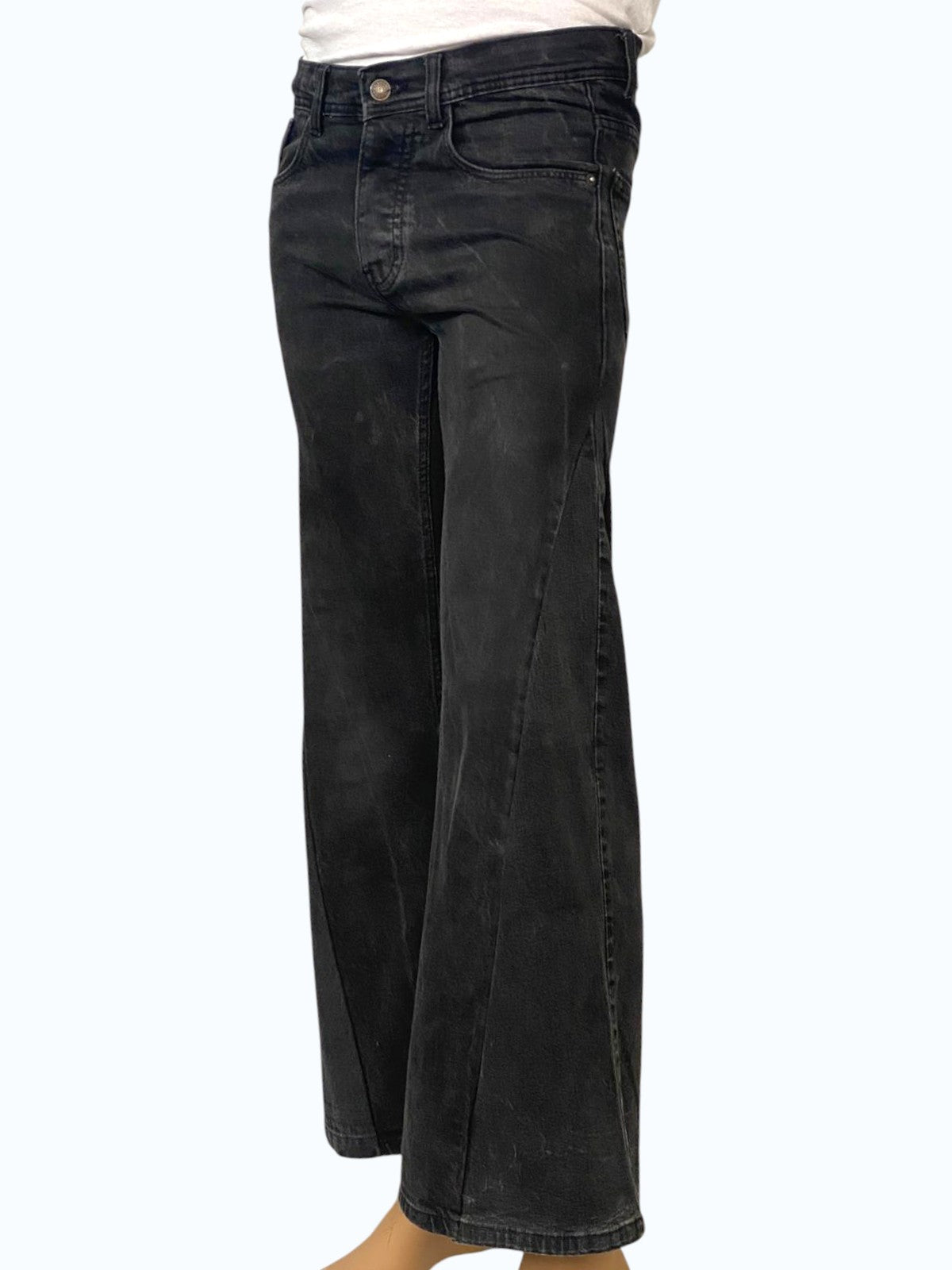 jeans neri reworked