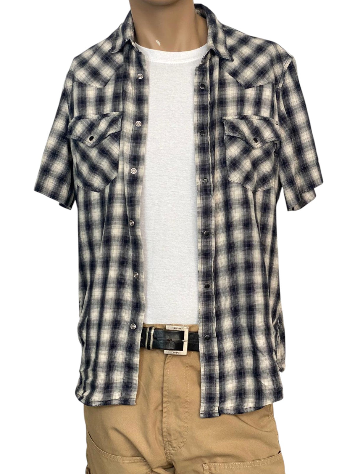 camicia a quadri uomo Diesel