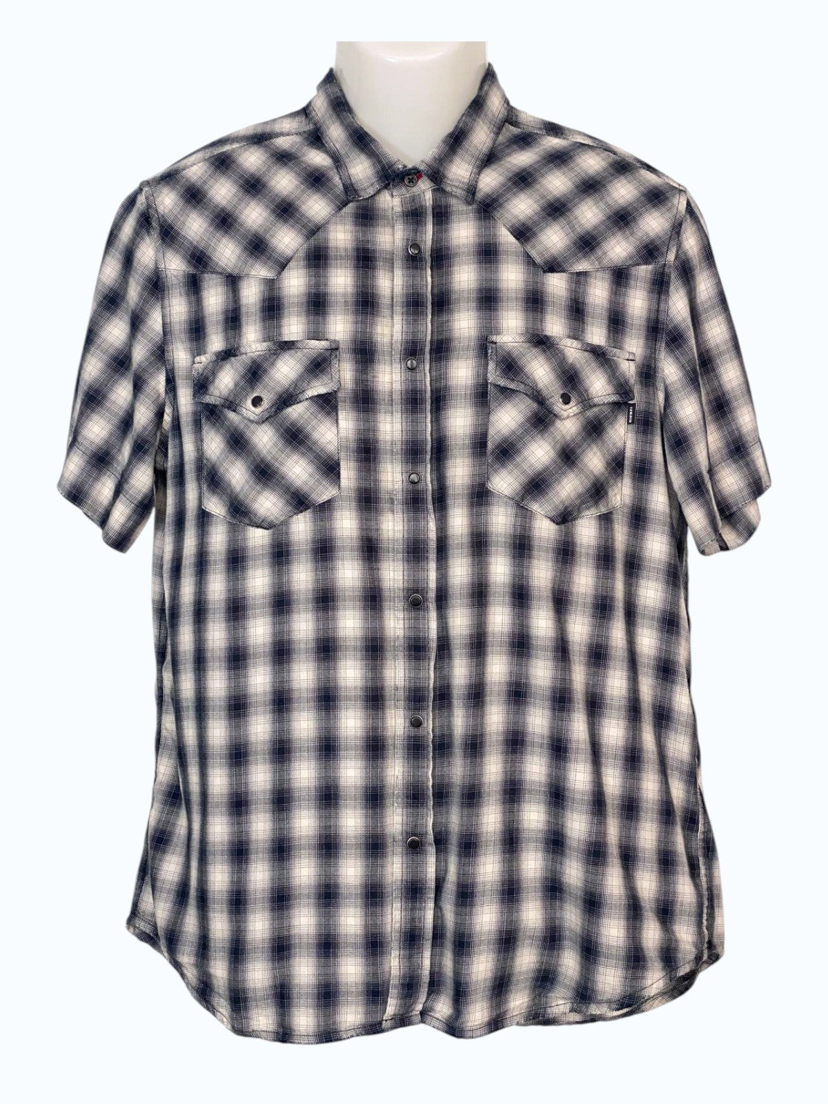 camicia a quadri uomo Diesel