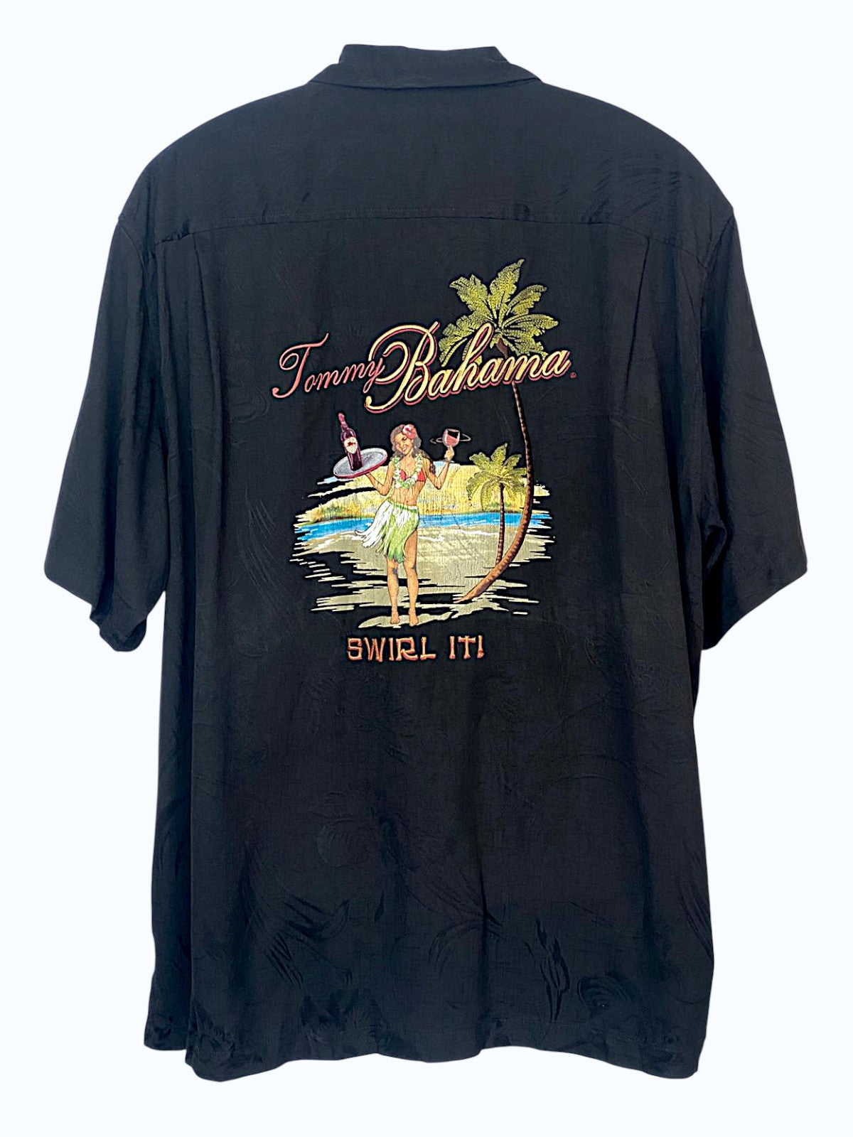 camicia hawaiiana in seta uomo