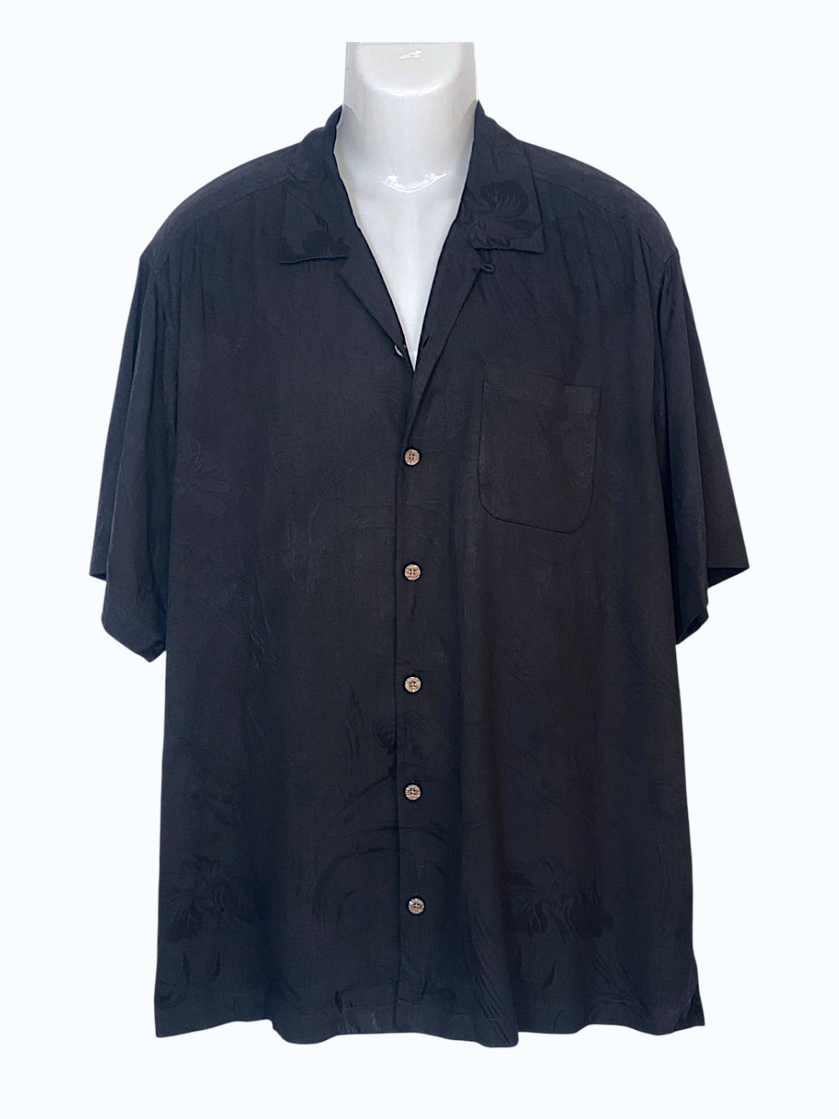 camicia hawaiiana in seta uomo