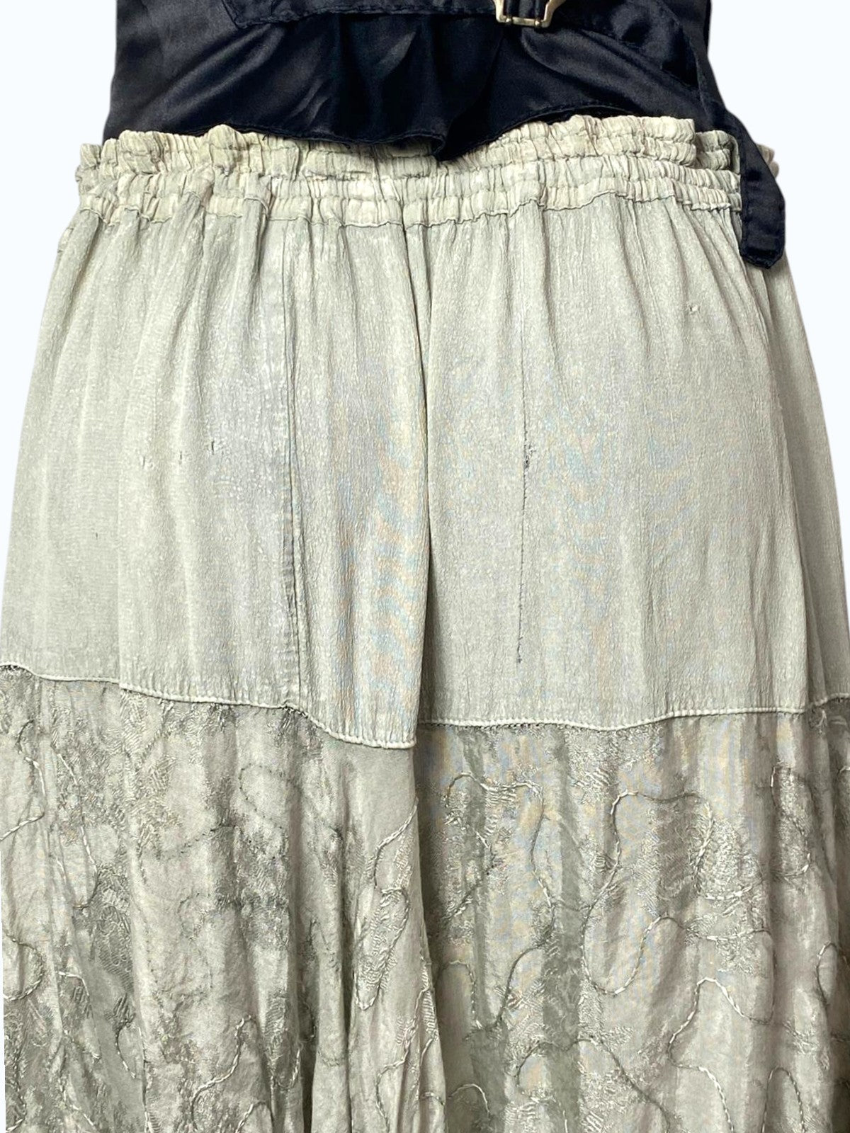 gonna boho ricamata