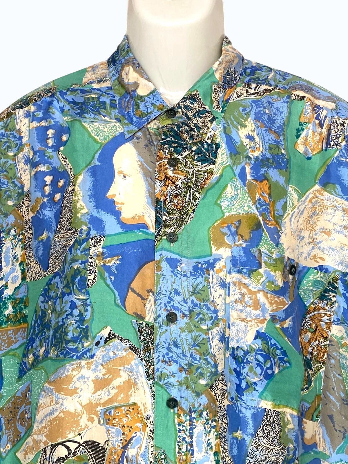 camicia crazy uomo in seta