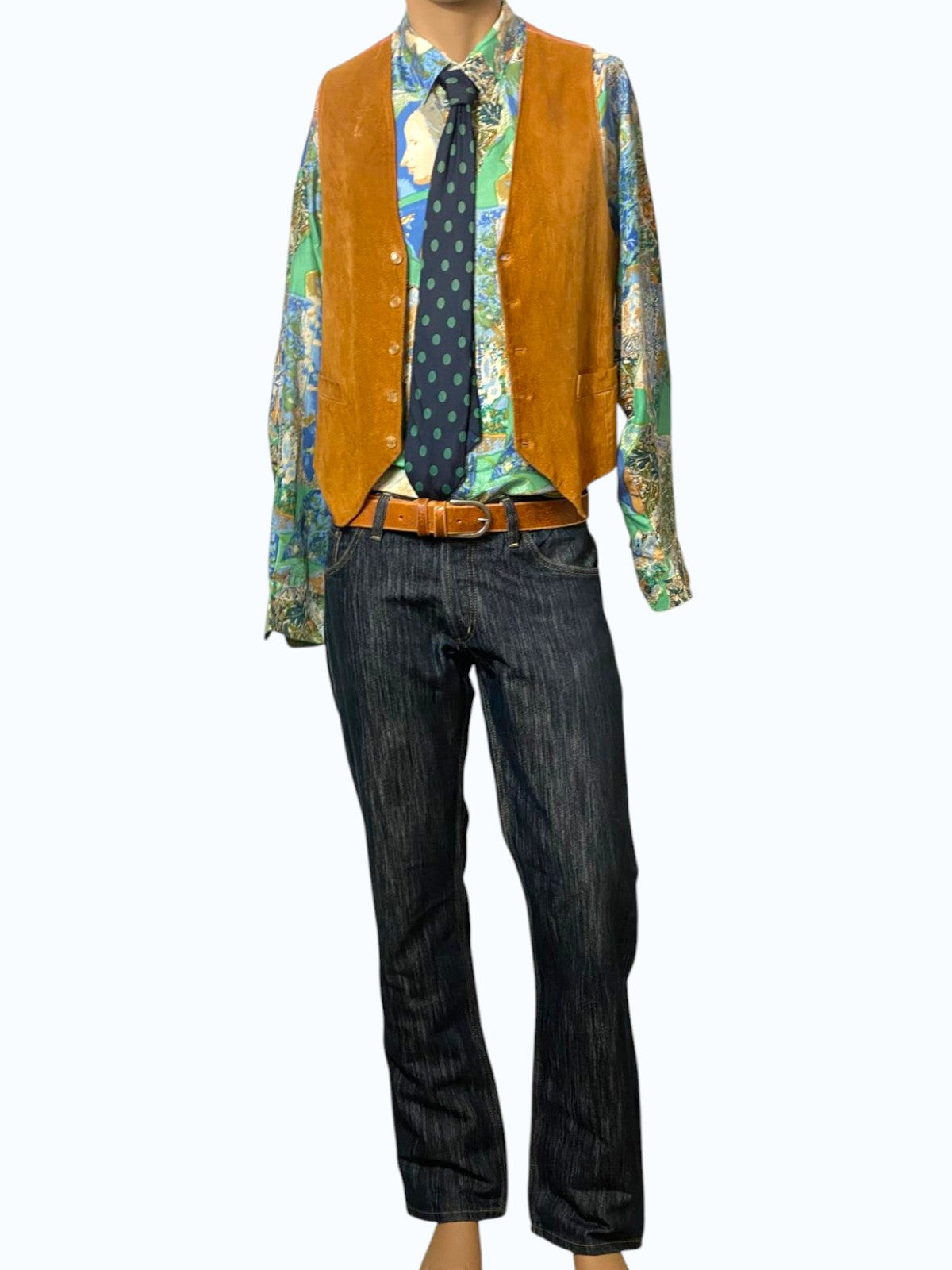 camicia crazy uomo in seta