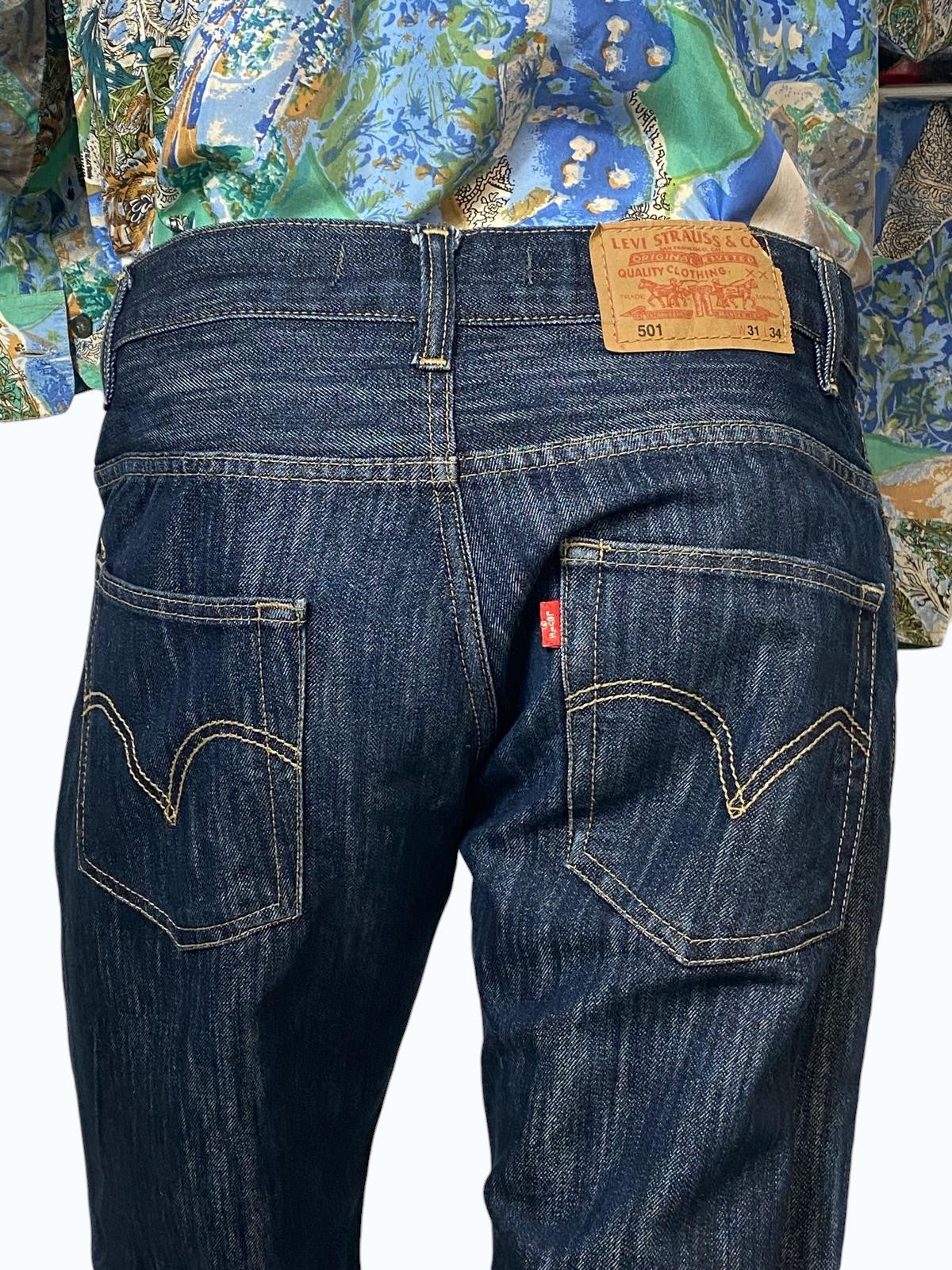 jeans Levi's 501 blu scuro