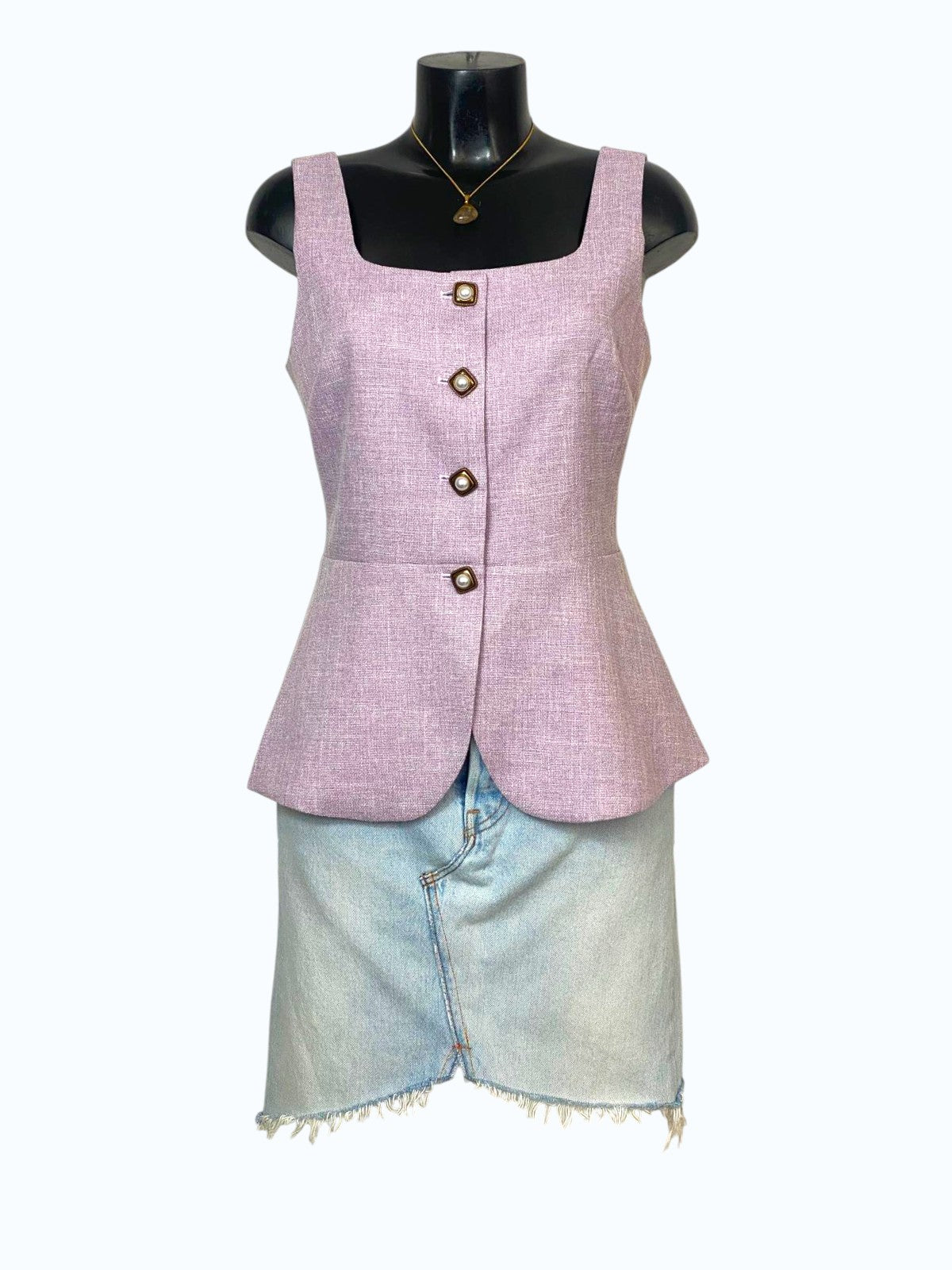 top peplum lilla