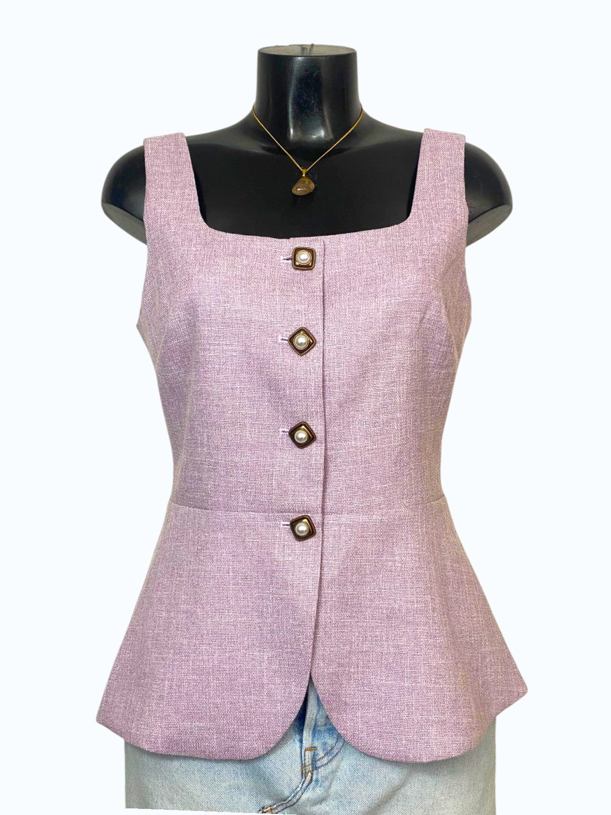 top peplum lilla