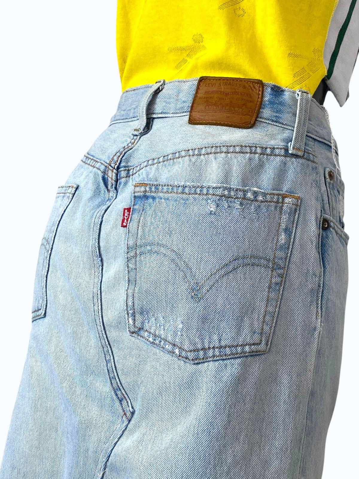gonna midi di jeans Levi's