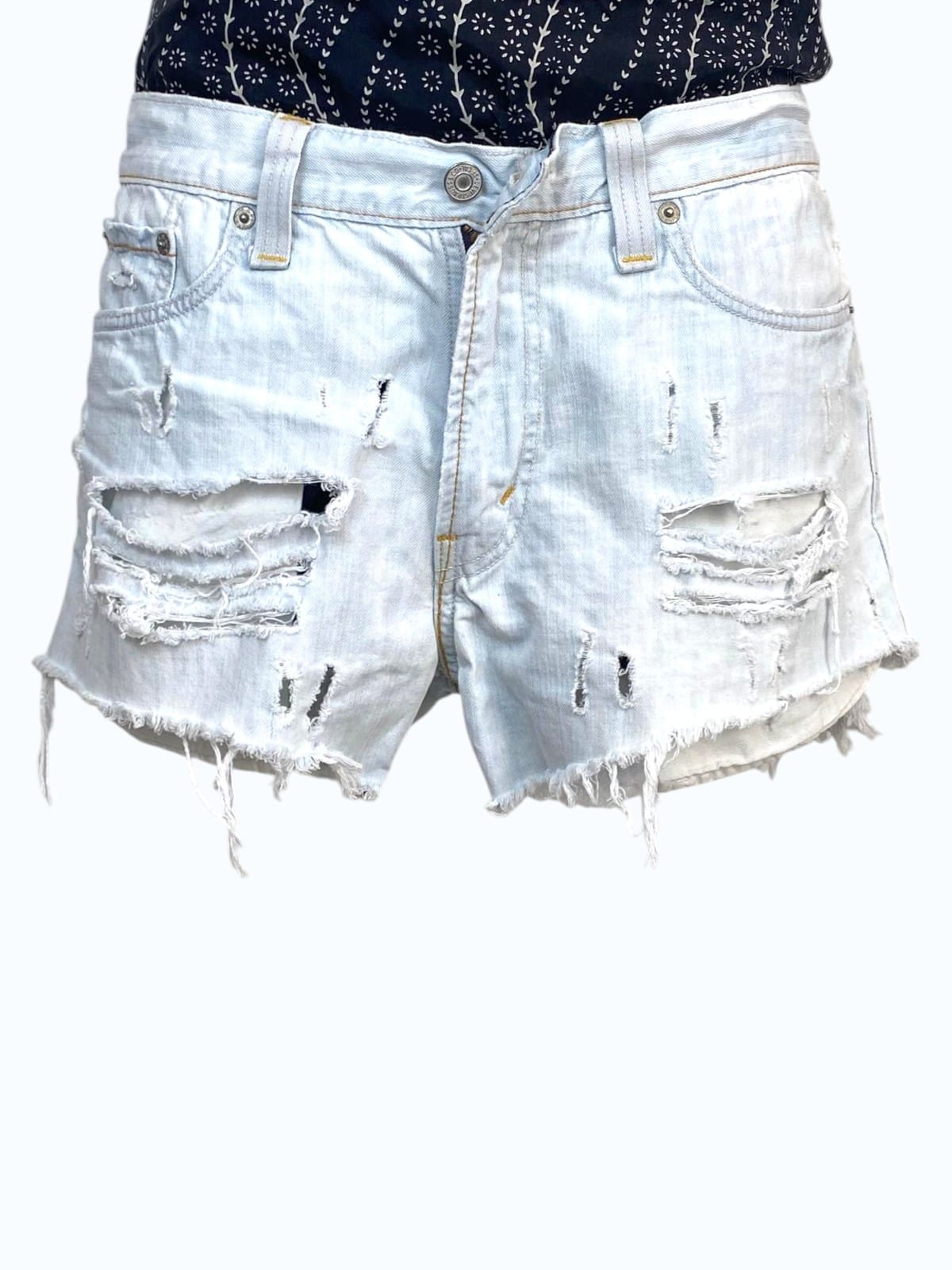 shorts Levi's stappati chiari