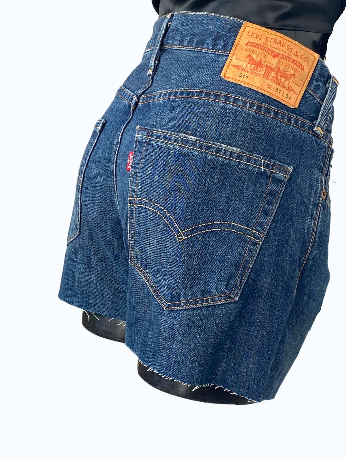 shorts Levi's blu scuro