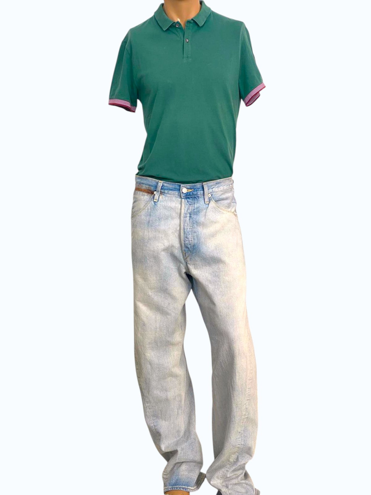 polo Colmar verde uomo