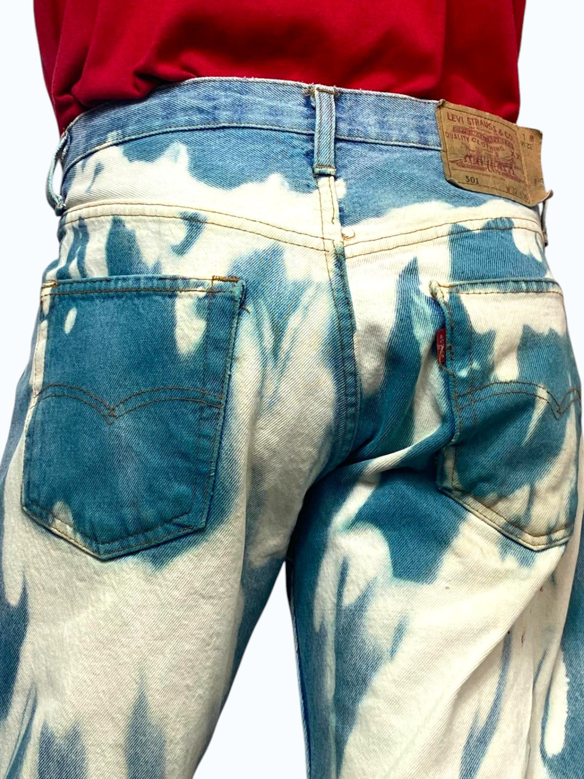 jeans Levi's 501 tie-dye