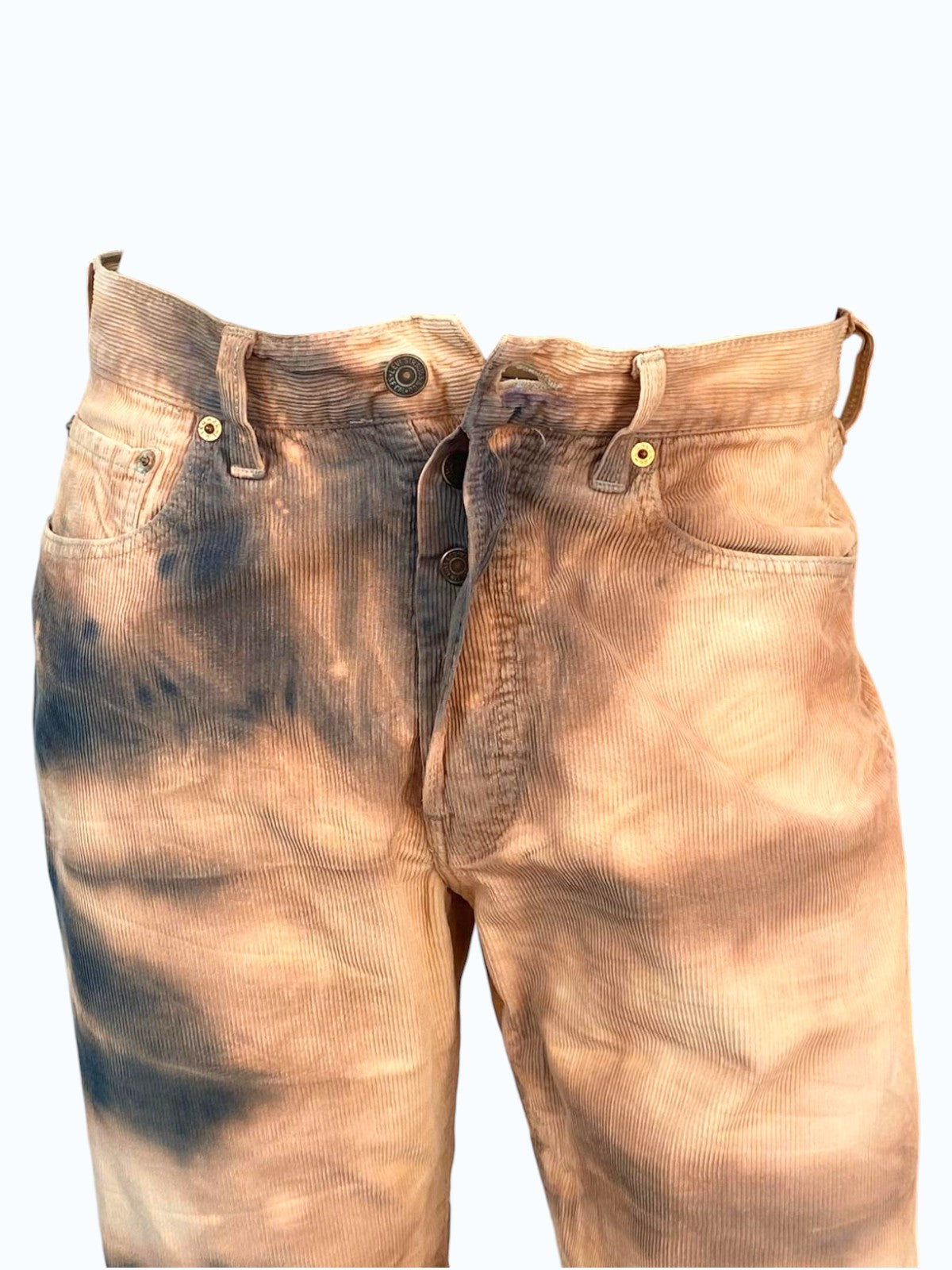pantaloni in velluto a coste Levi's tie-dye