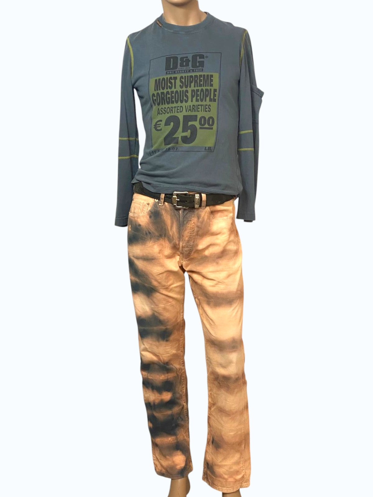 pantaloni in velluto a coste Levi's tie-dye