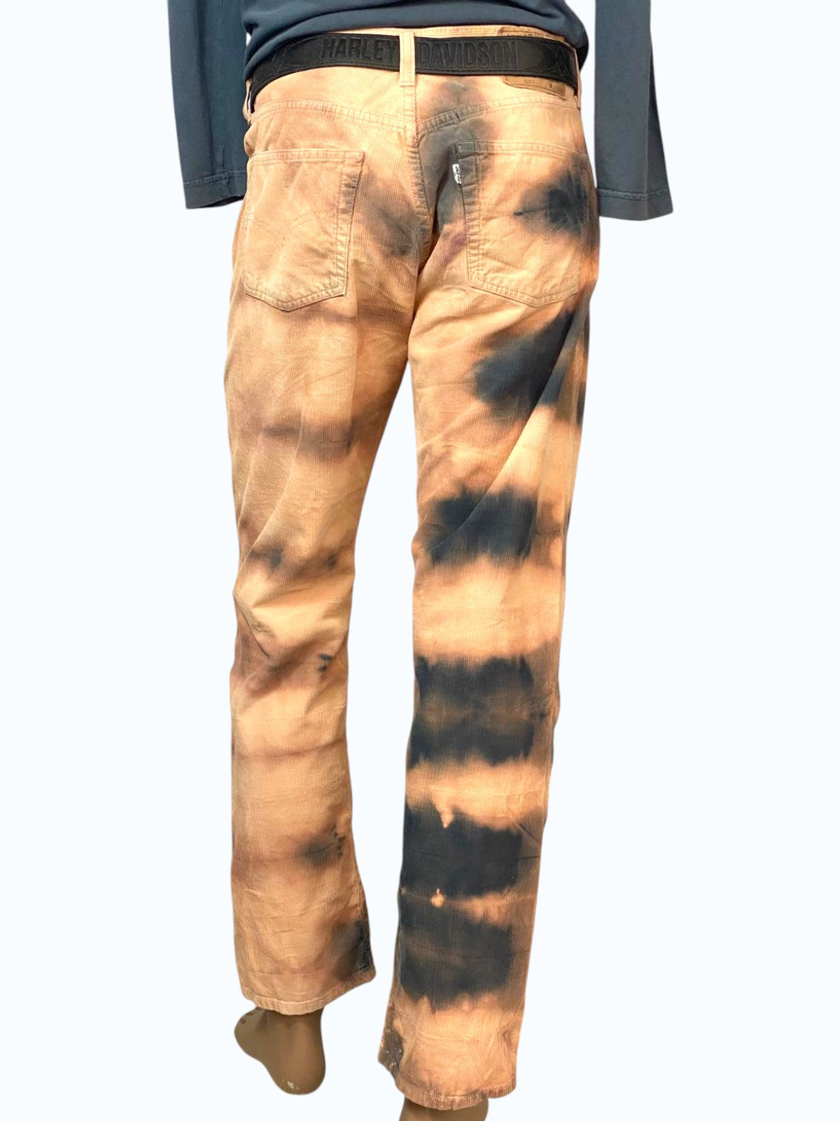pantaloni in velluto a coste Levi's tie-dye