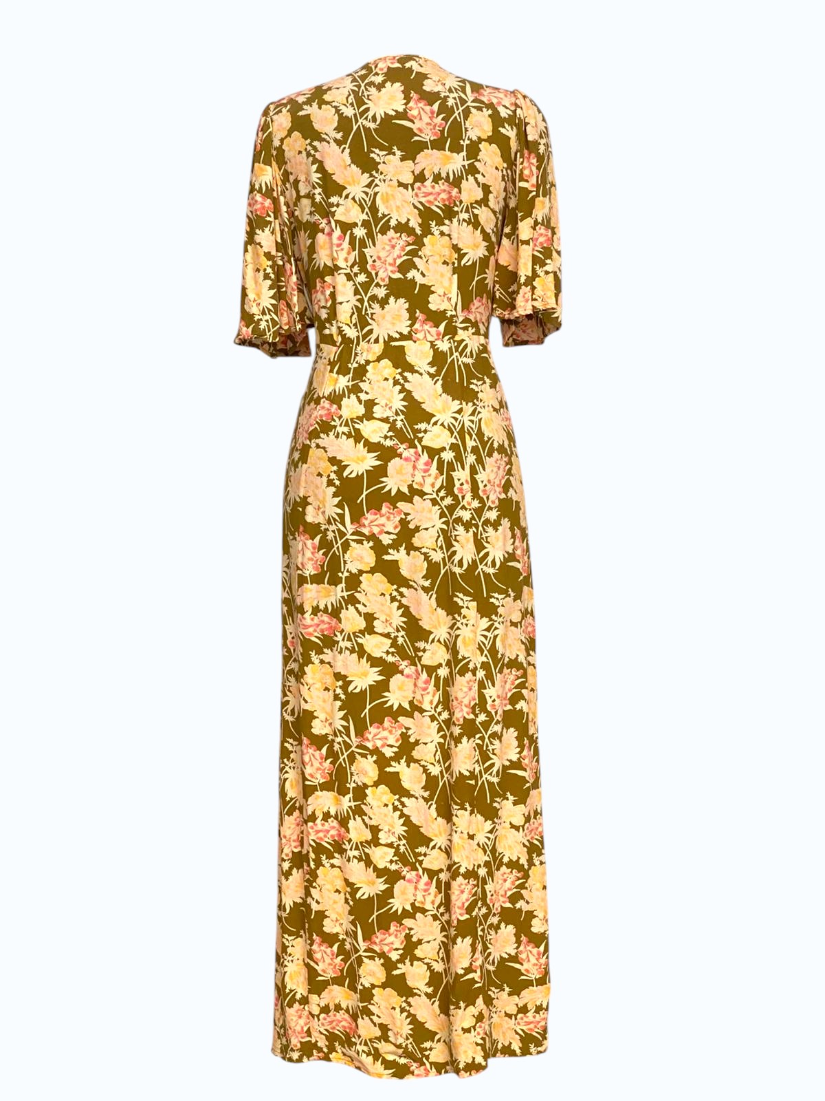 vestito lungo floreale