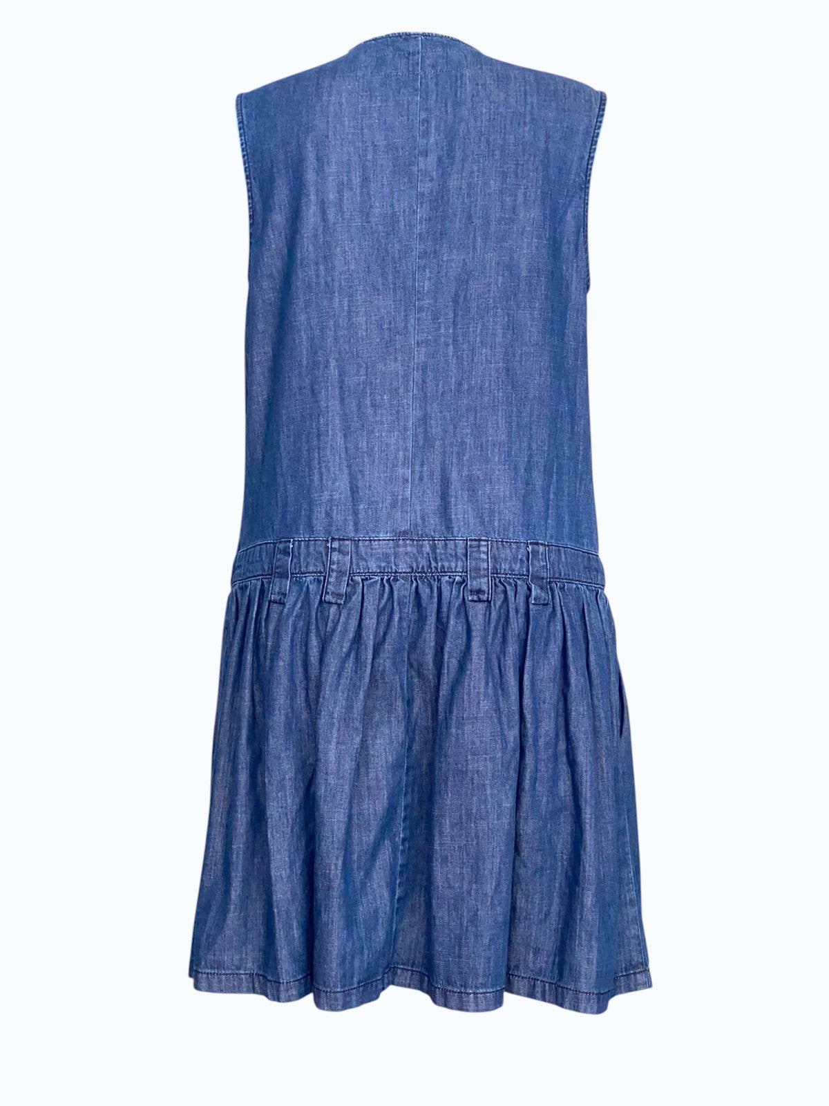 vestito sopra il ginocchio di jeans