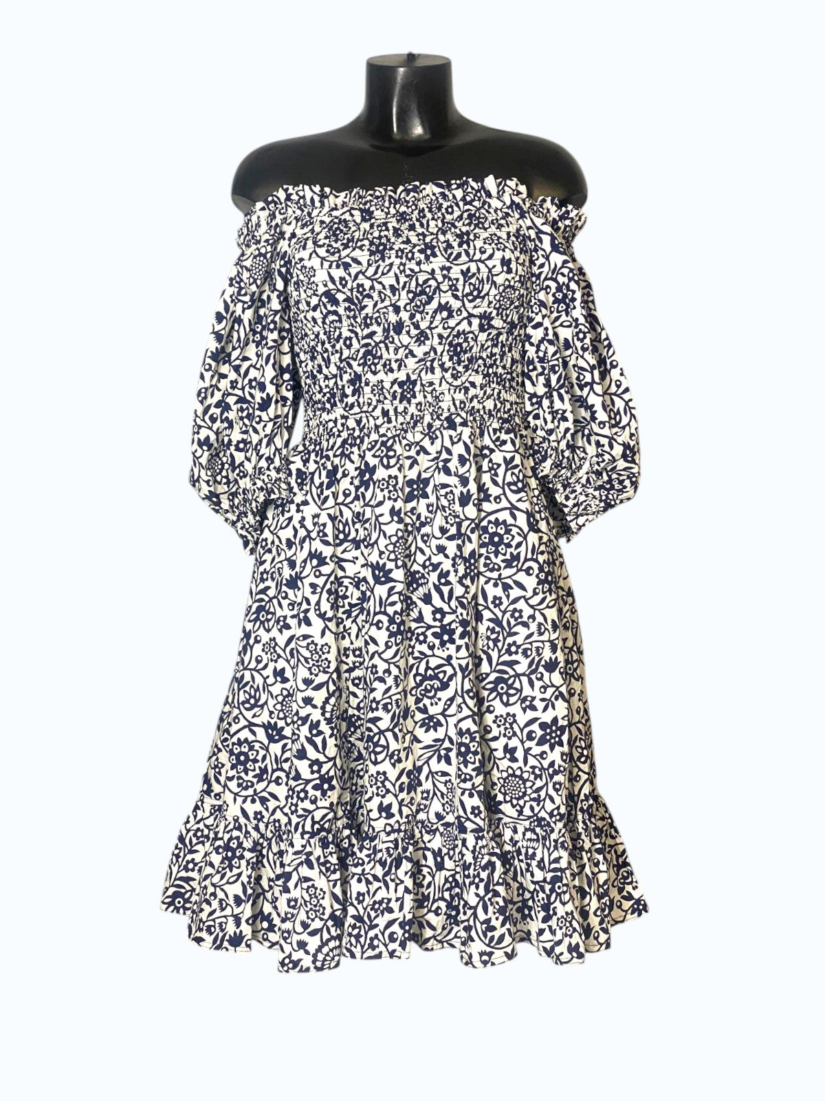 Vestito midi floreale Ralph Lauren