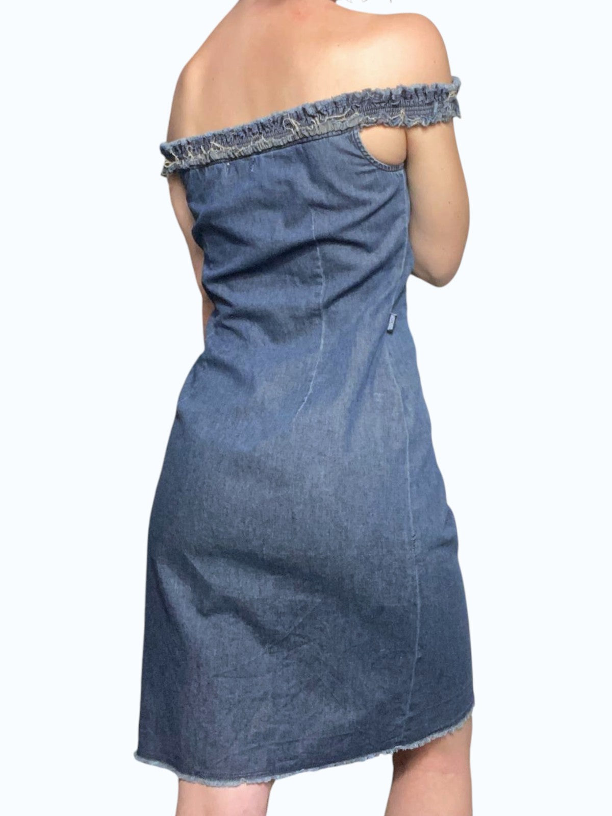 tubino in jeans Moschino