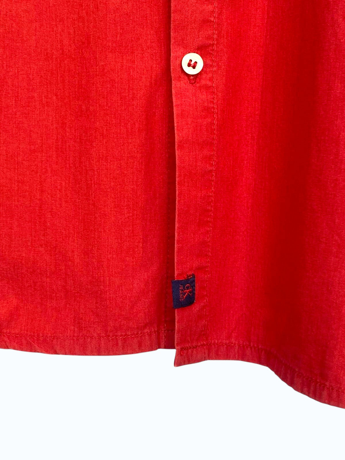 camicia rossa Calvin Klein
