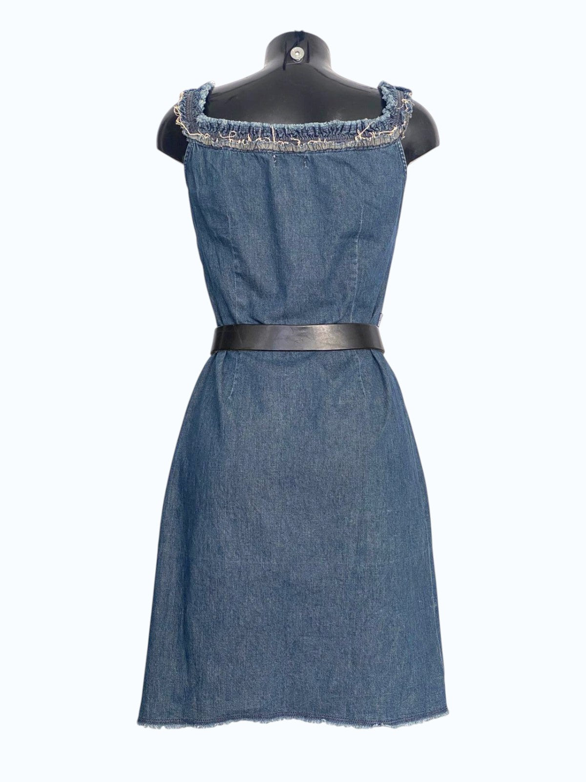 tubino in jeans Moschino