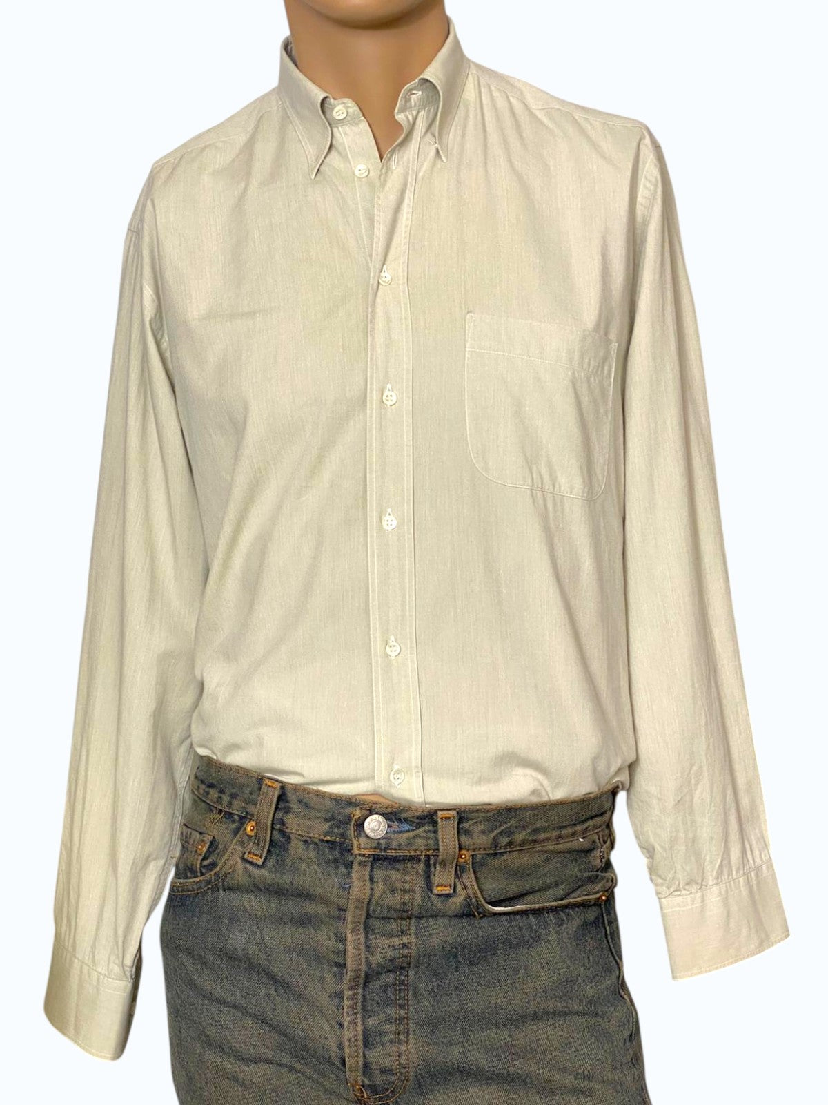 camicia Armani beige