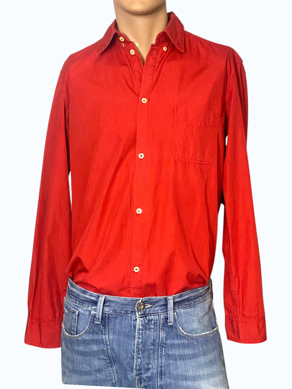 camicia rossa Calvin Klein