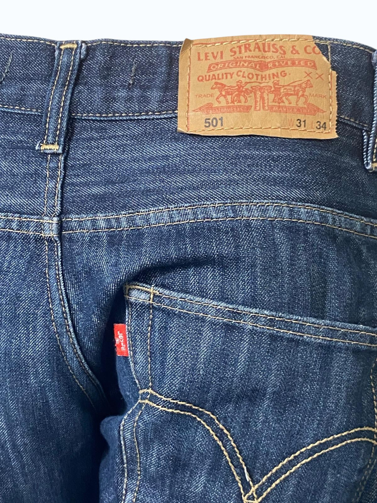 jeans Levi's 501 blu scuro