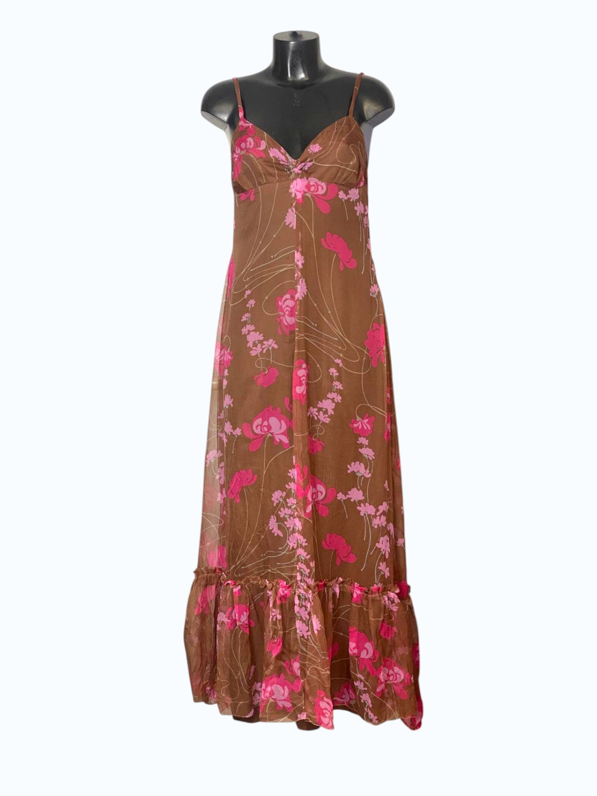 maxi dress floreale