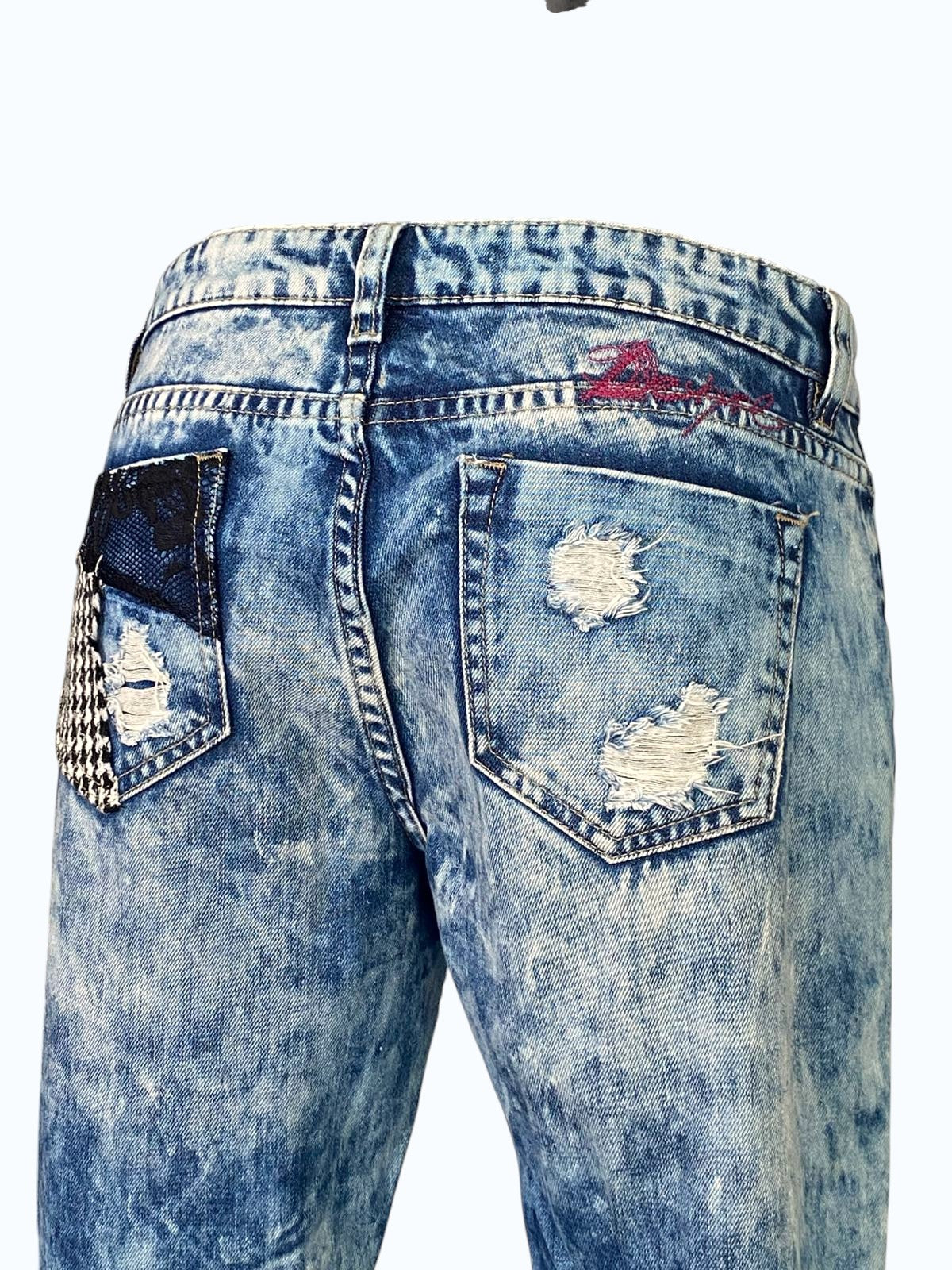 jeans Desigual con toppe