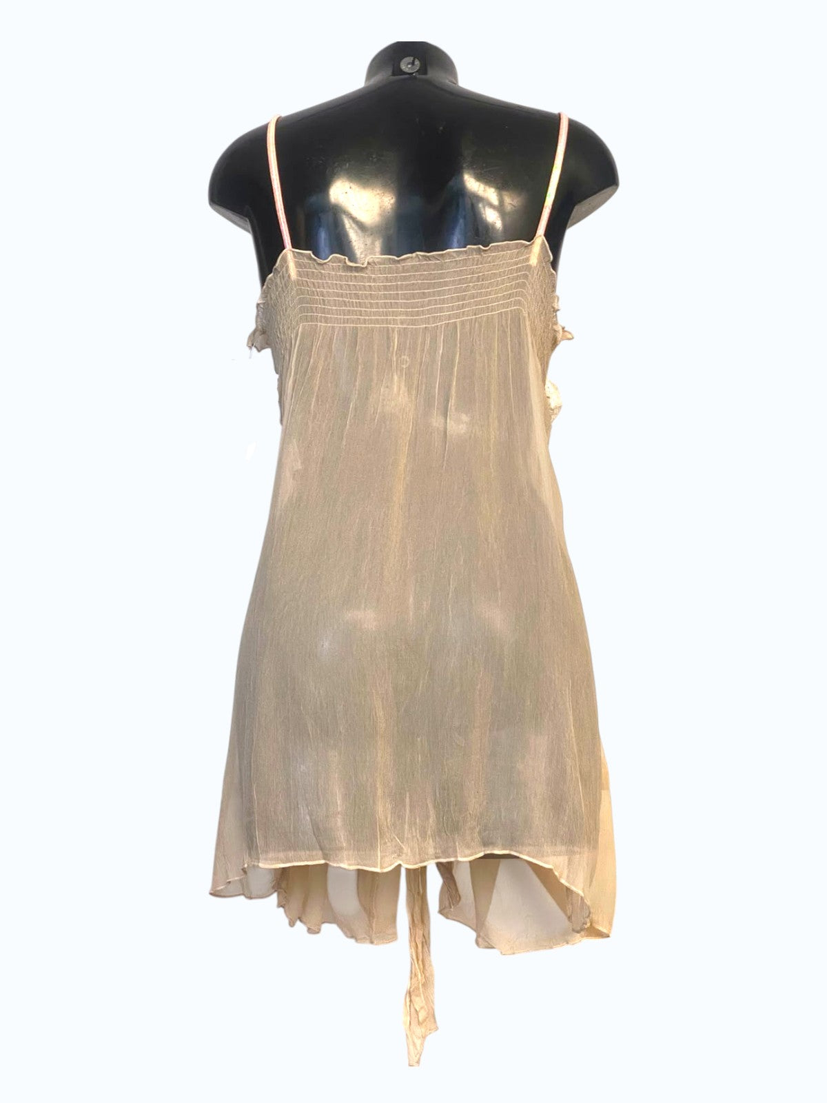 babydoll in seta fairy core anni 2000
