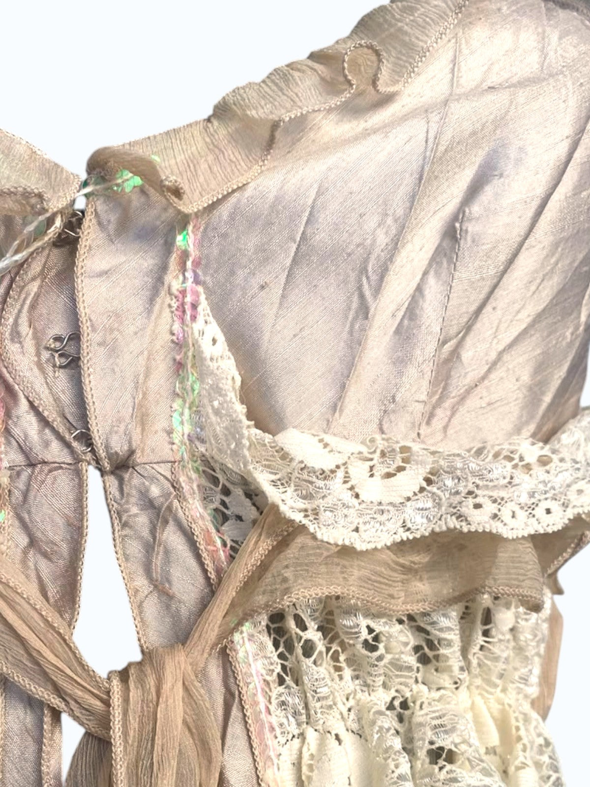 babydoll in seta fairy core anni 2000