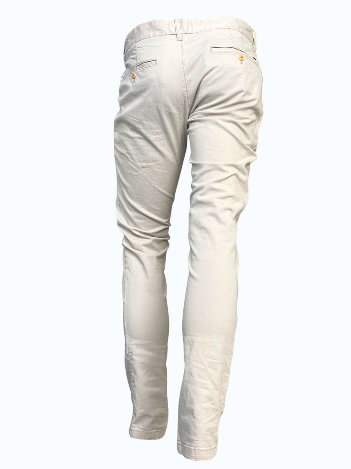 Pantaloni avorio Tommy Hilfiger
