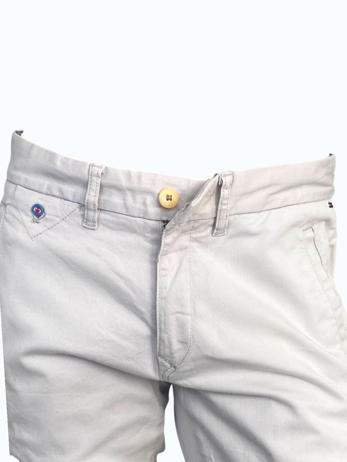 Pantaloni avorio Tommy Hilfiger