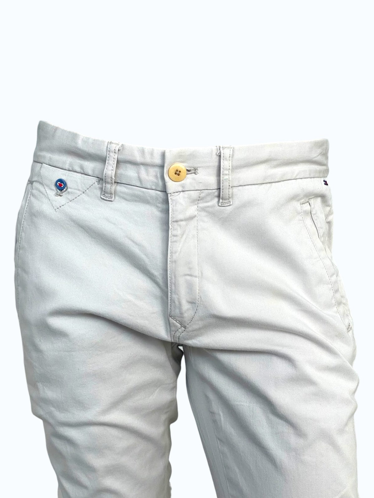 Pantaloni avorio Tommy Hilfiger