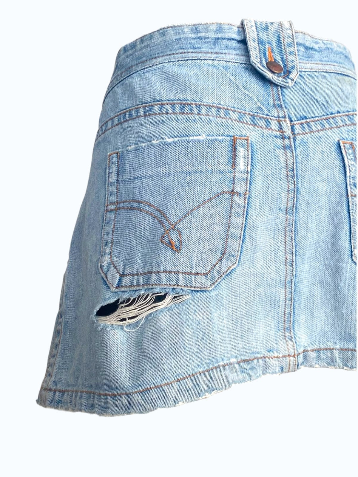 minigonna di jeans